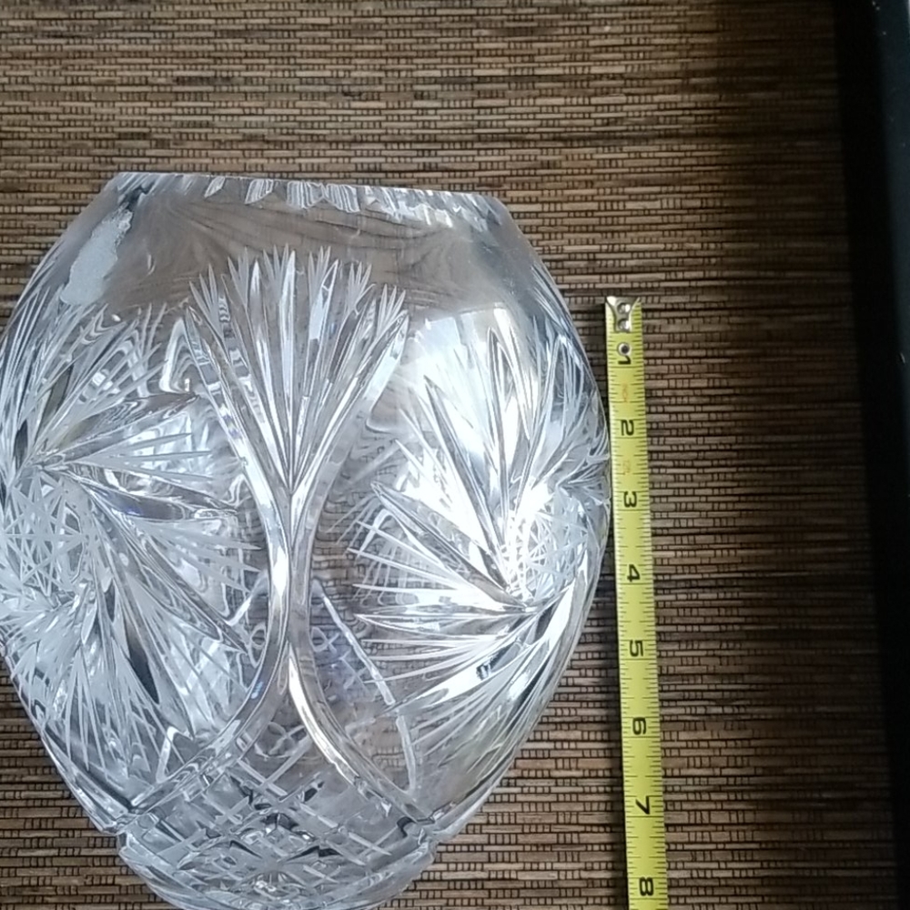 Crystal vase - Picture 7 of 8